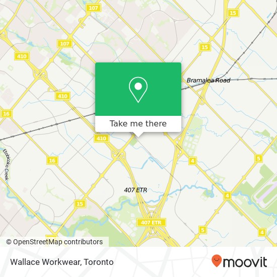 Wallace Workwear, 2 Wilkinson Rd Brampton, ON L6T 4M3 plan