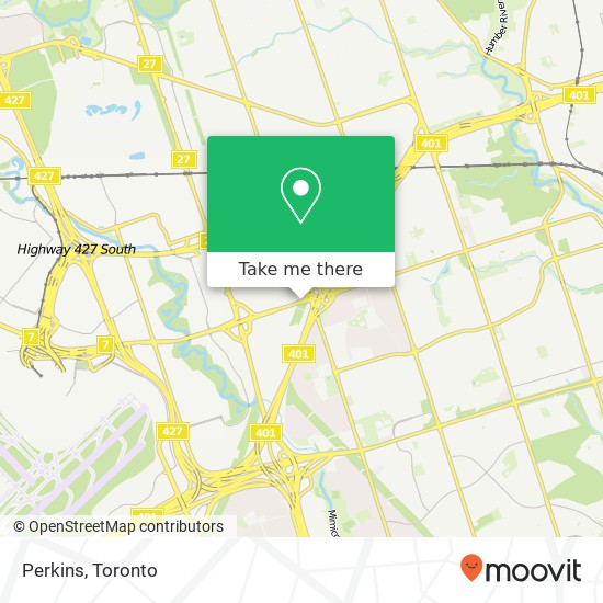 Perkins, 600 Dixon Rd Toronto, ON M9W map
