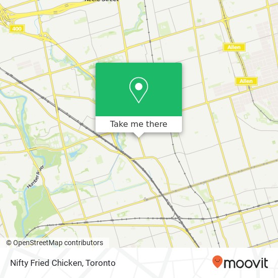 Nifty Fried Chicken, 1762 Keele St Toronto, ON M6M map