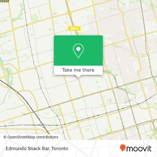 Edmundo Snack Bar, 367 Oakwood Ave Toronto, ON M6E plan