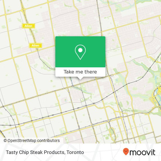 Tasty Chip Steak Products, 10 Shorncliffe Ave Toronto, ON M4V 1T1 plan