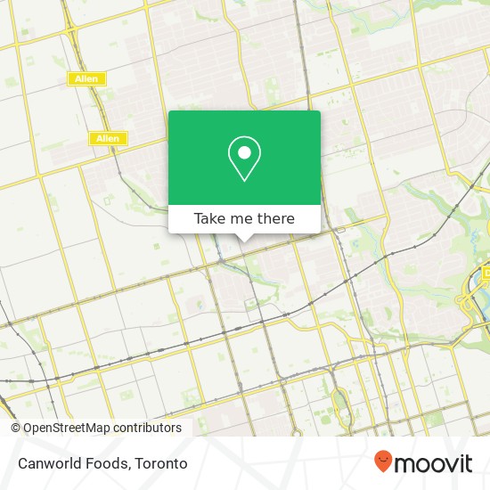 Canworld Foods, 10 Shorncliffe Ave Toronto, ON M4V 1T1 map