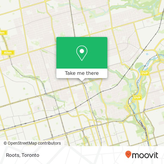 Roots, 1485 Yonge St Toronto, ON M4T map