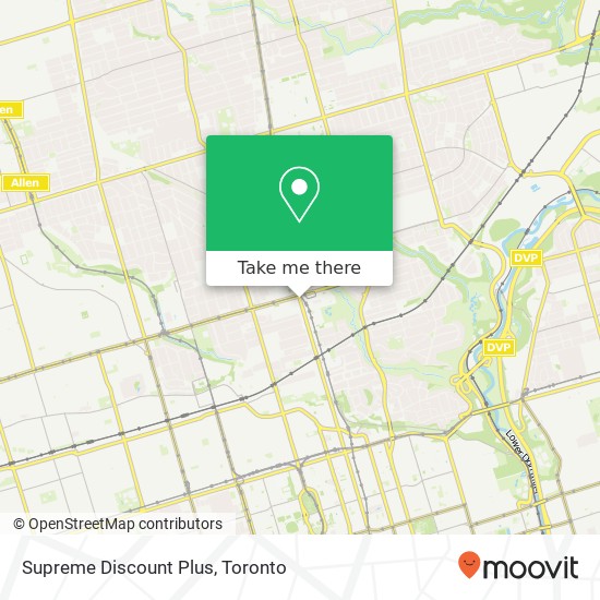 Supreme Discount Plus, 1429 Yonge St Toronto, ON M4T map