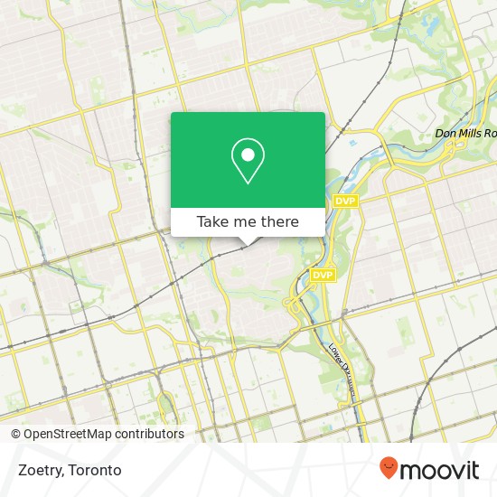 Zoetry, 400 Summerhill Ave Toronto, ON M4W map