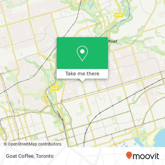 Goat Coffee, 893 Pape Ave Toronto, ON M4K 3V1 map