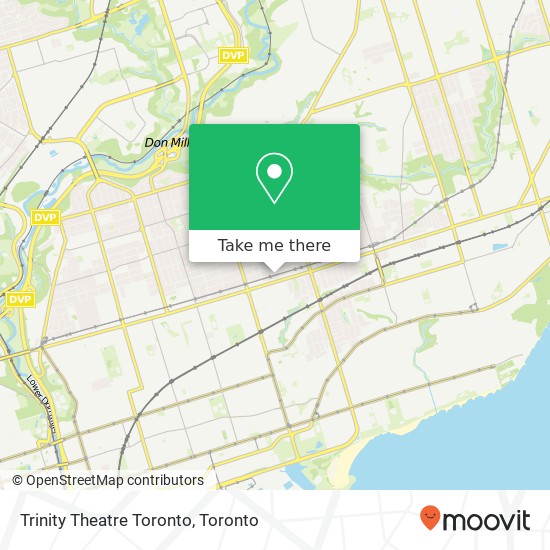 Trinity Theatre Toronto plan