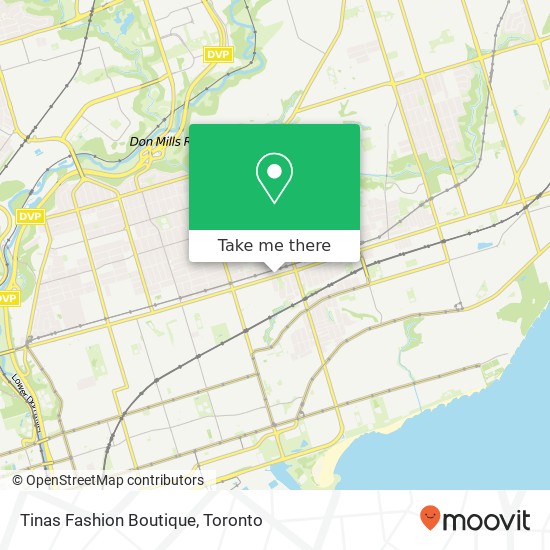 Tinas Fashion Boutique, 1914 Danforth Ave Toronto, ON M4C 1J4 map