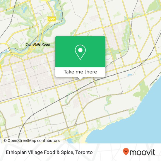 Ethiopian Village Food & Spice, 2229 Danforth Ave Toronto, ON M4C 1K4 map