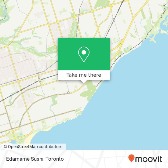 Edamame Sushi, 1298 Kingston Rd Toronto, ON M1N 1P5 map