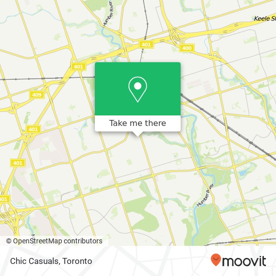 Chic Casuals, 1500 Royal York Rd Toronto, ON M9P 3B6 map