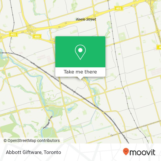 Abbott Giftware, 545 Trethewey Dr Toronto, ON M6M 2J4 plan
