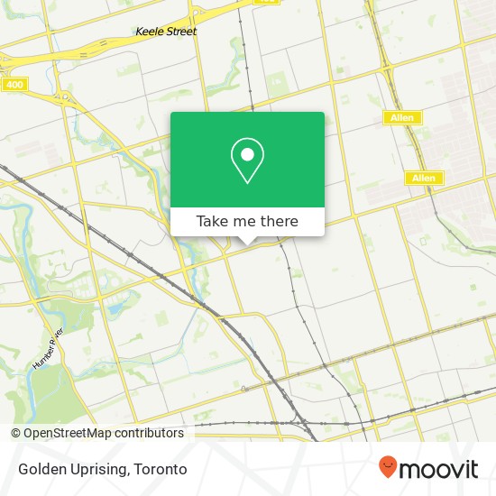 Golden Uprising, 2518 Eglinton Ave W Toronto, ON M6M 1T1 map