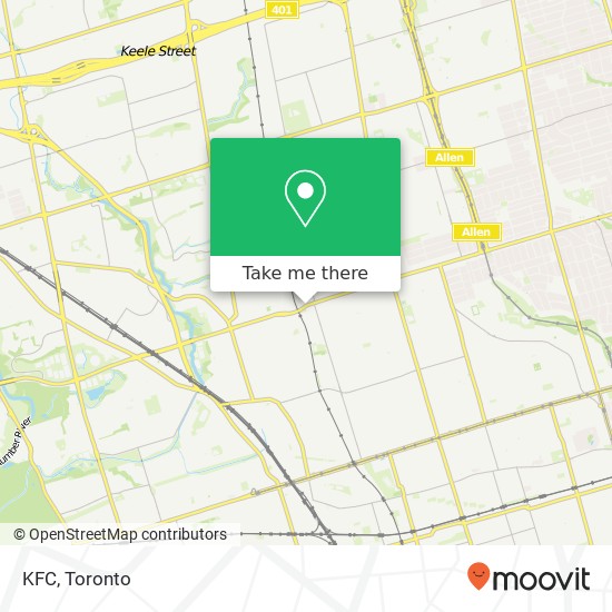 KFC, 2296 Eglinton Ave W Toronto, ON M6E map