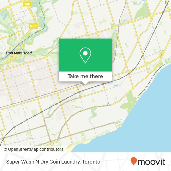 Super Wash N Dry Coin Laundry, 2741 Danforth Ave Toronto, ON M4C 1L8 map