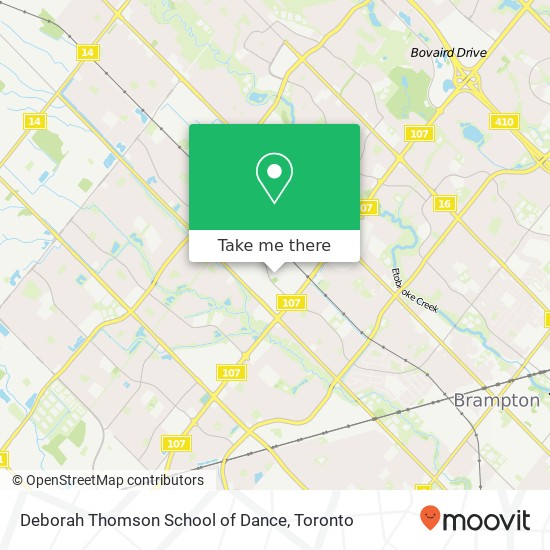 Deborah Thomson School of Dance plan