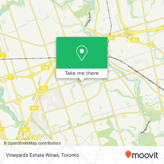 Vineyards Estate Wines map