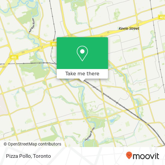 Pizza Pollo, 1792 Weston Rd Toronto, ON M9N 1V8 plan