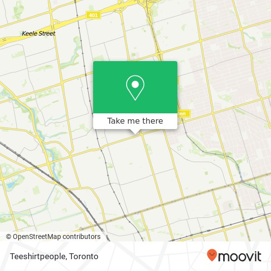 Teeshirtpeople, 1920 Eglinton Ave W Toronto, ON M6E 2J6 map