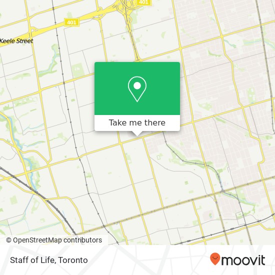 Staff of Life, 1652 Eglinton Ave W Toronto, ON M6E 2H2 map