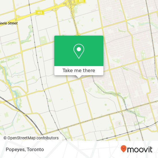 Popeyes, 1611 Eglinton Ave W Toronto, ON M6E map