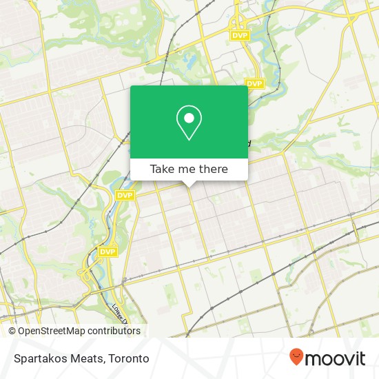 Spartakos Meats, 379 Donlands Ave Toronto, ON M4J 3S2 map