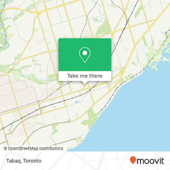 Tabaq, 50 Danforth Rd Toronto, ON M1L map