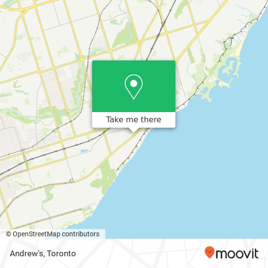 Andrew's, 1728 Kingston Rd Toronto, ON M1N 1S9 map