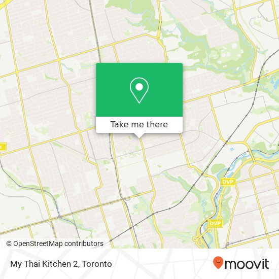 My Thai Kitchen 2, 552 Mt Pleasant Rd Toronto, ON M4S 2M6 map