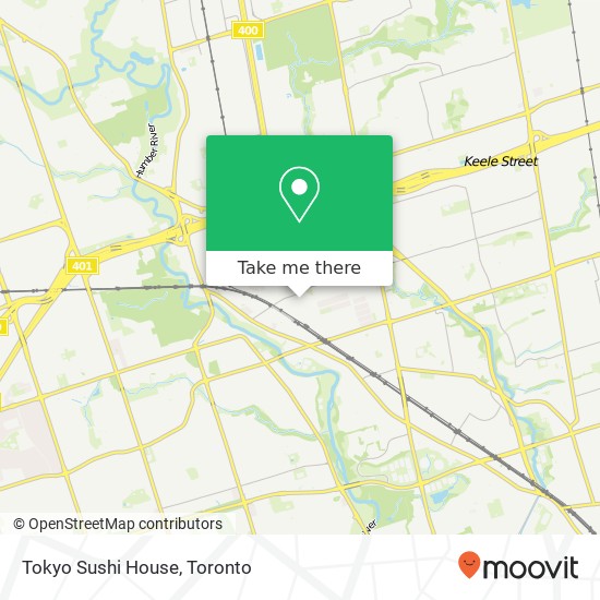 Tokyo Sushi House, 33 Joseph St Toronto, ON M9N plan