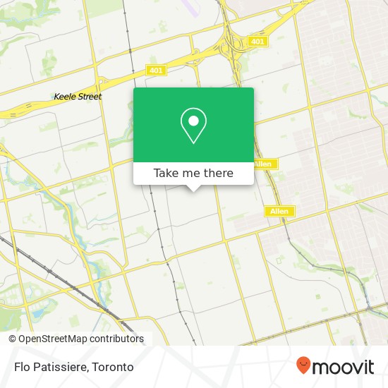 Flo Patissiere, 99 Tycos Dr Toronto, ON M6B 1W3 map