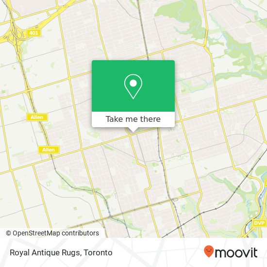 Royal Antique Rugs, 270 Eglinton Ave W Toronto, ON M4R 1B2 map