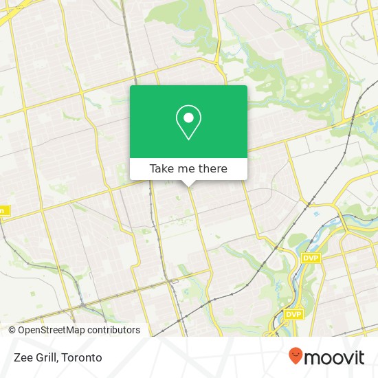 Zee Grill, 641 Mt Pleasant Rd Toronto, ON M4S map
