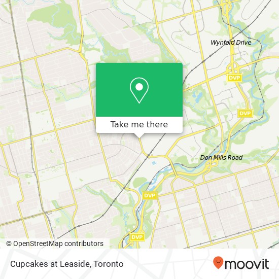 Cupcakes at Leaside, 85 Laird Dr Toronto, ON M4G map