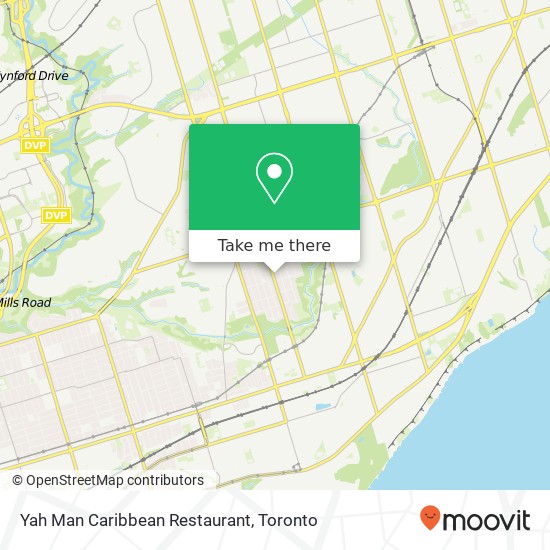 Yah Man Caribbean Restaurant, 461 Pharmacy Ave Toronto, ON M1L 3G7 plan
