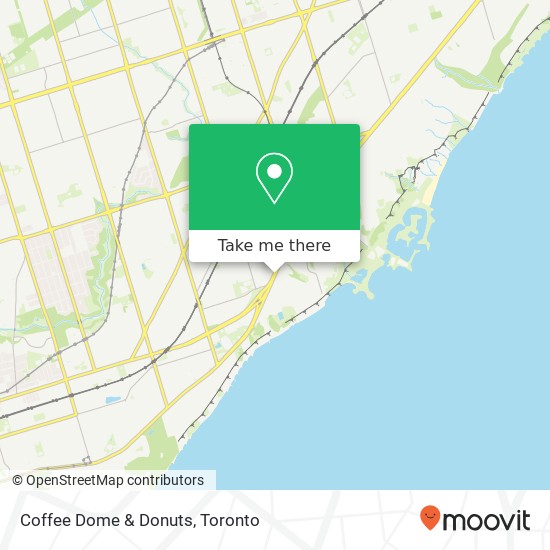 Coffee Dome & Donuts, 2223 Kingston Rd Toronto, ON M1N plan
