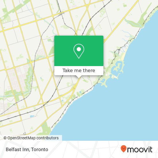 Belfast Inn, 2256 Kingston Rd Toronto, ON M1N map