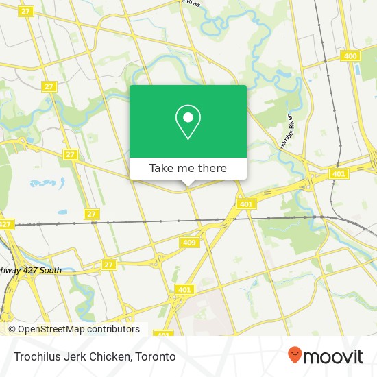 Trochilus Jerk Chicken, 2025 Kipling Ave Toronto, ON M9W 4J8 plan