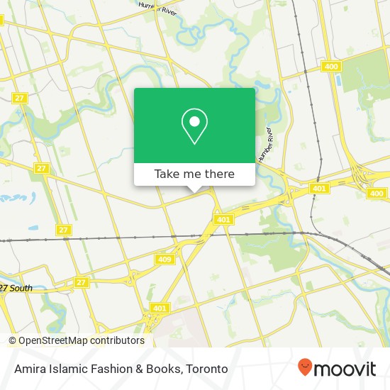 Amira Islamic Fashion & Books, 48 Rexdale Blvd Toronto, ON M9W map