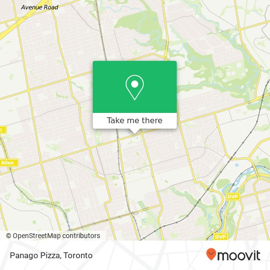 Panago Pizza, 188 Eglinton Ave E Toronto, ON M4P map