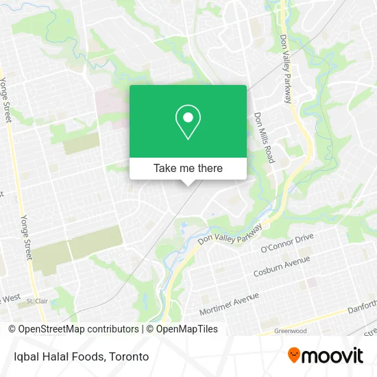 Iqbal Halal Foods map
