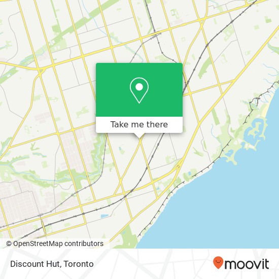 Discount Hut, 462 Birchmount Rd Toronto, ON M1K map