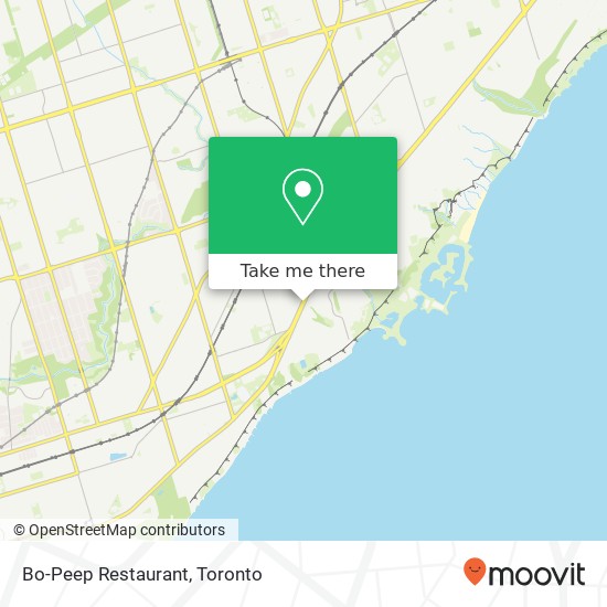 Bo-Peep Restaurant, 2277 Kingston Rd Toronto, ON M1N plan