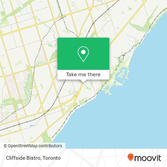 Cliffside Bistro, 2277 Kingston Rd Toronto, ON M1N 1T8 plan