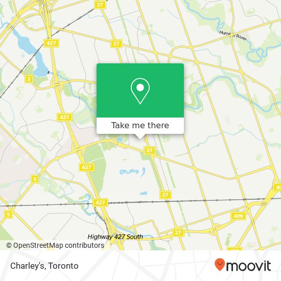 Charley's, Toronto, ON M9W plan