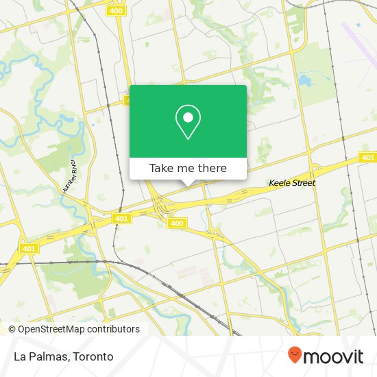 La Palmas, 1617 Wilson Ave Toronto, ON M3L plan