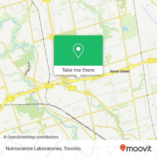 Nutriscience Laboratories, 51 Beverly Hills Dr Toronto, ON M3L 1A2 map