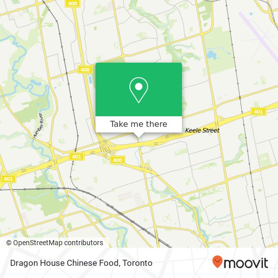 Dragon House Chinese Food, 2111 Jane St Toronto, ON M3M 1A2 plan