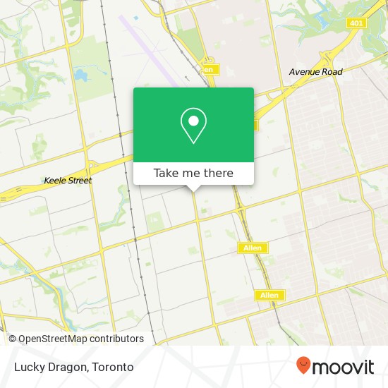 Lucky Dragon, 3203 Dufferin St Toronto, ON M6A 2T2 map