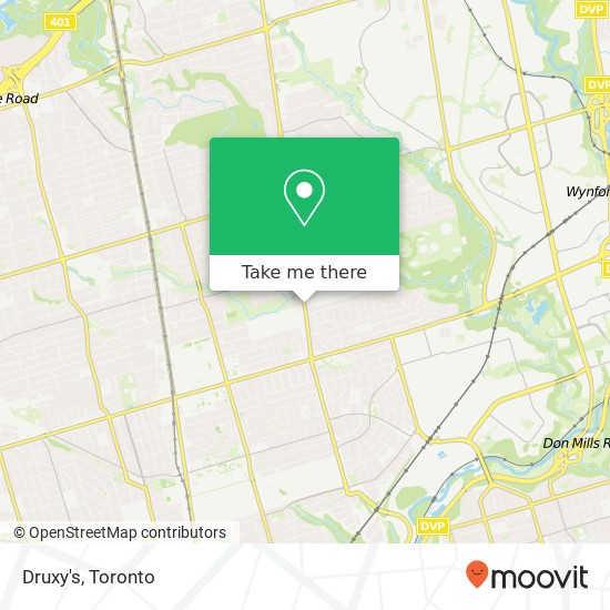 Druxy's, 1929 Bayview Ave Toronto, ON M4G map